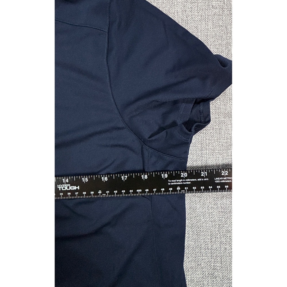 Puma Gamer Polo Golf Shirt Short Sleeve UPF 50 Navy Blue Womens Size XL NWT - Picture 11 of 11